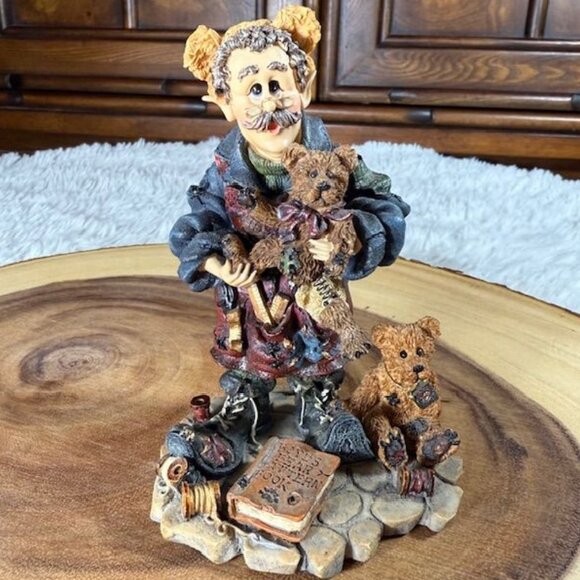 Vintage Boyds Bears T.H. Bean...The Bearmaker Elf The Wee Folkstone Collection - Picture 1 of 12
